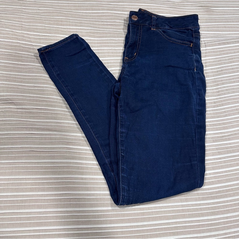 American Eagle Outfitters Hi-Rise jeggings Womens 8 Regular dark wash skinny